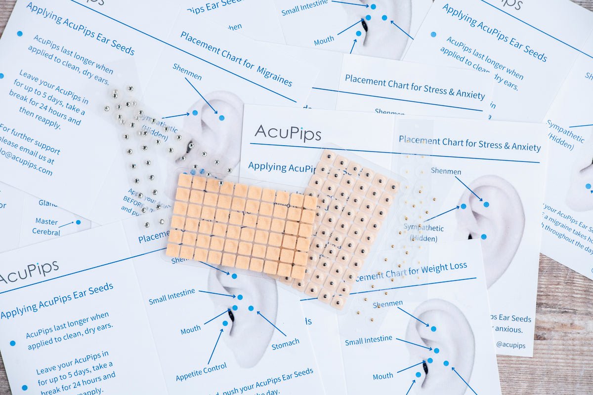 Acupuncture and the non-invasive AcuPips ear seeds