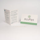 AcuPips product packaging with instructions on a white background