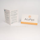 AcuPips product packaging with instructions on a white background