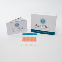 AcuPips acupressure ear seeds home kit on a white background