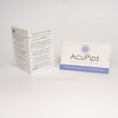 AcuPips product packaging with instructions on a white background