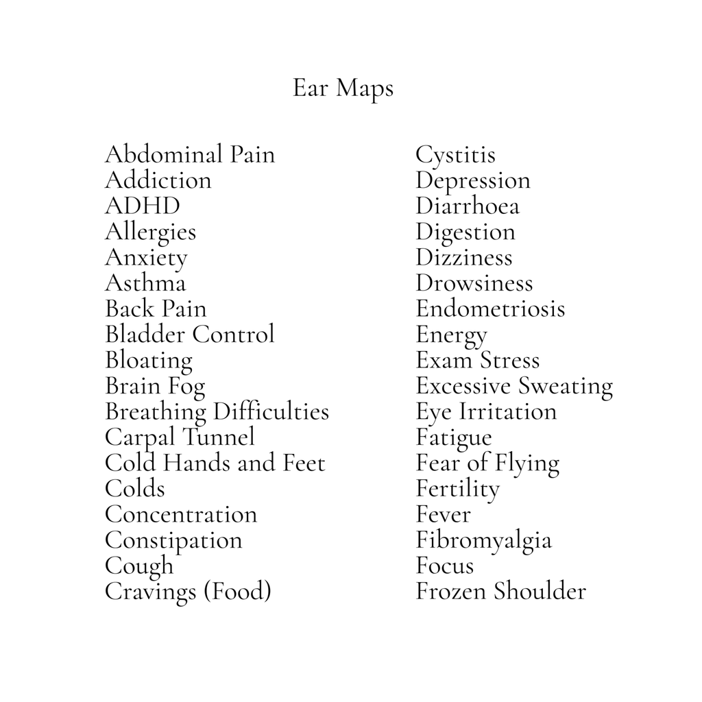 Ear Seeding 101 - 101 Ear Maps for Everyday Wellbeing PAPERBACK