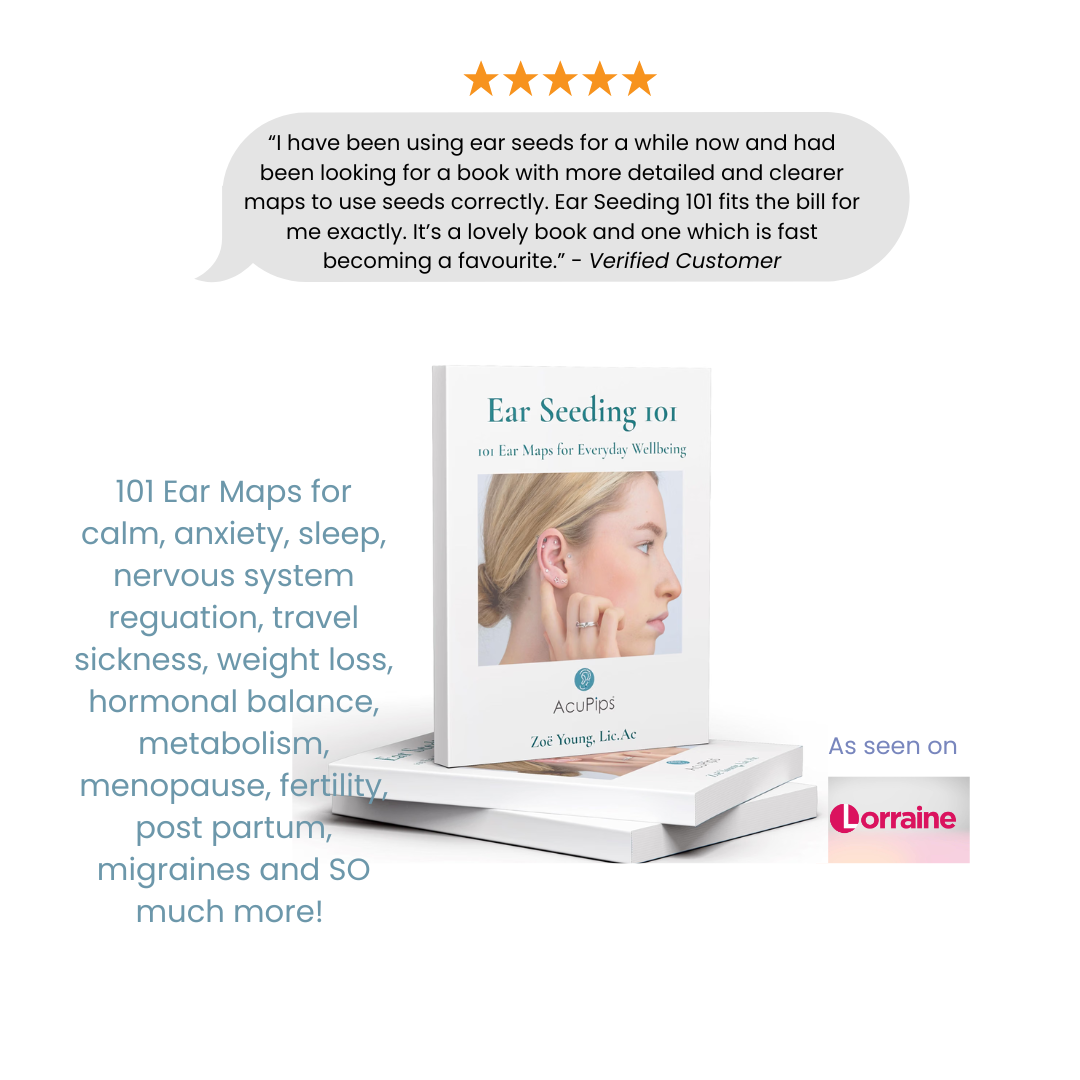Ear Seeding 101 - 101 Ear Maps for Everyday Wellbeing - eBook